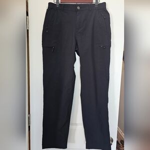 MIER Women’s Black Hiking Pants Size 12 Lightweight Outdoor Trail